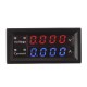 M4430 Mini Digital Voltmeter Ammeter DC 100V / DC 200V 10A Panel Amp Volt Voltage Current Meter Tester Detector with Dual LED Display