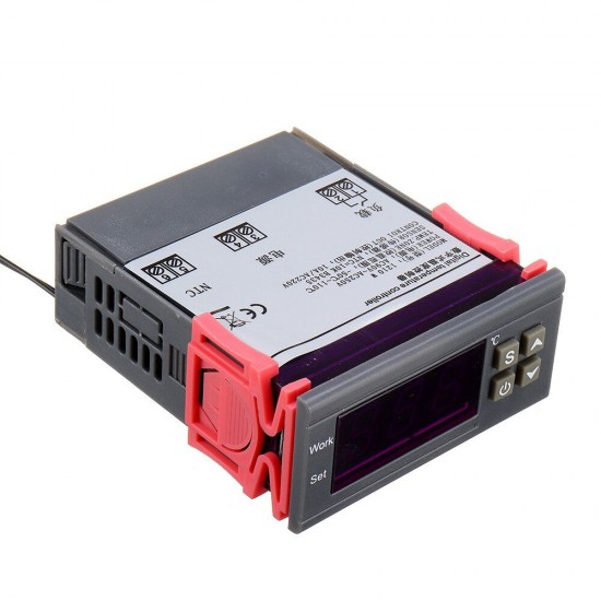 MH-1210W 10A Intelligent Microcomputer Digital Temperature Controller Heating/Cooling Temperature Control Thermostat Regulator AC110V AC220V MH-1210W 10A Intelligent Microcomputer Digital Temperature Controller Heating/Cooling Temperature Control Thermostat Regulator AC110V AC220V