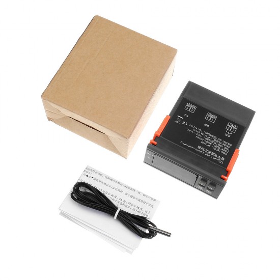 MH-1210W Intelligent Microcomputer Digital Temperature Controller Heating Cooling Temperature Control Thermostat Regulator MH-1210W Intelligent Microcomputer Digital Temperature Controller Heating Cooling Temperature Control Thermostat Regulator