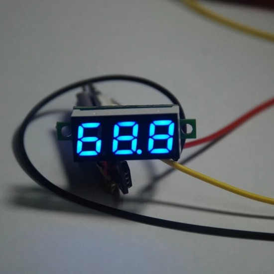 Mini 0.36 Inch LED Display Digital Voltmeter Voltage Tester Voltage Meter Car Motorcycle Volt Tester Detector DC0-30V Capacity Mini 0.36 Inch LED Display Digital Voltmeter Voltage Tester Voltage Meter Car Motorcycle Volt Tester Detector DC0-30V Capacity