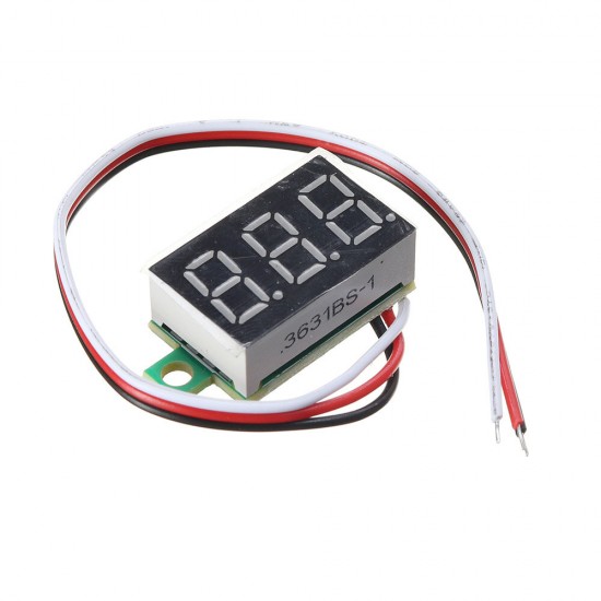 Mini 0.36 Inch LED Display Digital Voltmeter Voltage Tester Voltage Meter Car Motorcycle Volt Tester Detector DC0-30V Capacity Mini 0.36 Inch LED Display Digital Voltmeter Voltage Tester Voltage Meter Car Motorcycle Volt Tester Detector DC0-30V Capacity