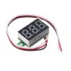 Mini 0.36 Inch LED Display Digital Voltmeter Voltage Tester Voltage Meter Car Motorcycle Volt Tester Detector DC0-30V Capacity Mini 0.36 Inch LED Display Digital Voltmeter Voltage Tester Voltage Meter Car Motorcycle Volt Tester Detector DC0-30V Capacity
