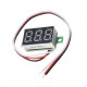 Mini 0.36 Inch LED Display Digital Voltmeter Voltage Tester Voltage Meter Car Motorcycle Volt Tester Detector DC0-30V Capacity Mini 0.36 Inch LED Display Digital Voltmeter Voltage Tester Voltage Meter Car Motorcycle Volt Tester Detector DC0-30V Capacity