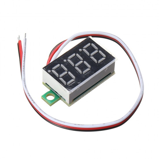Mini 0.36 Inch LED Display Digital Voltmeter Voltage Tester Voltage Meter Car Motorcycle Volt Tester Detector DC0-30V Capacity Mini 0.36 Inch LED Display Digital Voltmeter Voltage Tester Voltage Meter Car Motorcycle Volt Tester Detector DC0-30V Capacity