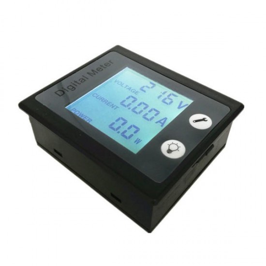 001 AC 80-260V 10A 2200W Power Meter LCD Digital Voltmeter Current Meter Monitor Display Module