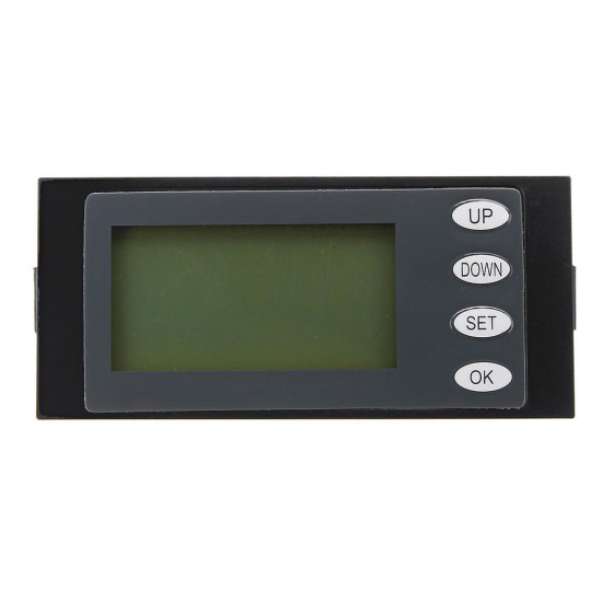 002 20A AC 80-260V Digital LCD Voltmeter Current Voltage Energy Meter KWH Panel Tester