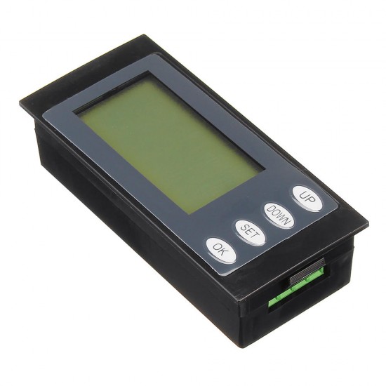 002 20A AC 80-260V Digital LCD Voltmeter Current Voltage Energy Meter KWH Panel Tester 002 20A AC 80-260V Digital LCD Voltmeter Current Voltage Energy Meter KWH Panel Tester