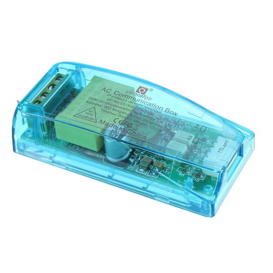 004T 0-100A AC Communication Box TTL Serial Module Voltage Current Power Frequency With Case