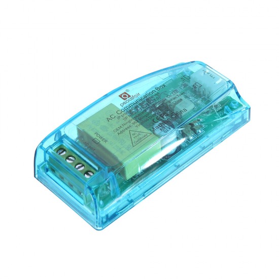 004T 0-100A AC Communication Box TTL Serial Module Voltage Current Power Frequency With Case