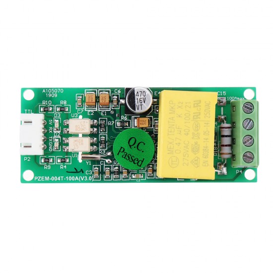 004T 0-100A AC220 TTL Serial Communication Module Voltage Current Power Frequency Modbus-RTU