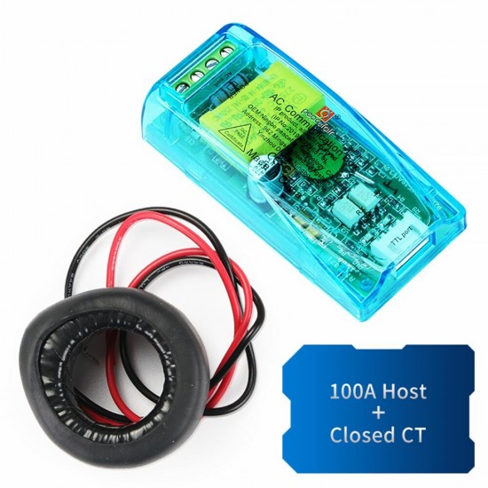 004T TTL Power Voltmeter Ammeter AC 220V 10A/100A Electric Volt Current Frequency Power Factor Energy Power Meter