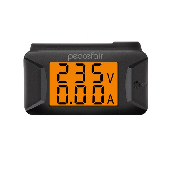 026 AC Voltage and Current Meter Dual Digital Display 40~400V/100A High-precision Digital Meter Voltmeter Ammeter