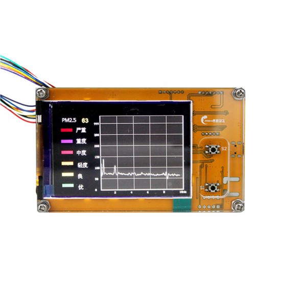 Professional Test Board PM2.5 Formaldehyde Temperature and Humidity Tester Home Air Quality Detector Professional Test Board PM2.5 Formaldehyde Temperature and Humidity Tester Home Air Quality Detector