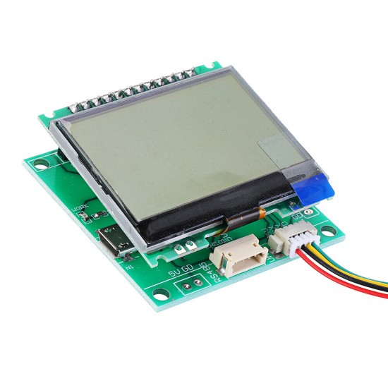SM300D2 7-in-1 PM2.5 + PM10 + Temperature + Humidity + CO2 + eCO2 + TVOC Sensor Tester Detector Module with Display for Air Quality Monitoring