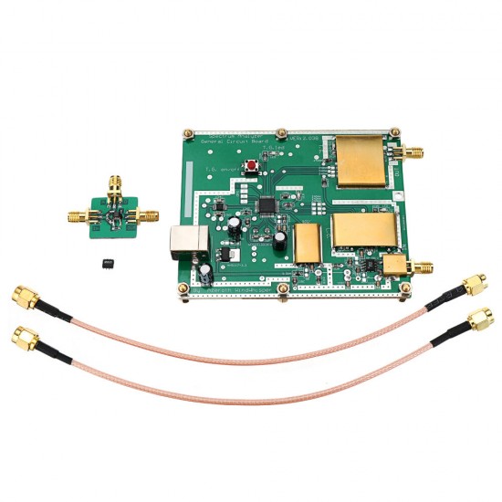 Simple Analyzer D6 with Tracking Source T.G. V2.02 Simple Signal Source RF Frequency Domain Analysis Tool