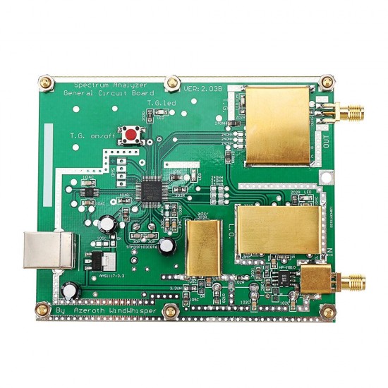 Simple Analyzer D6 with Tracking Source T.G. V2.02 Simple Signal Source RF Frequency Domain Analysis Tool Simple Analyzer D6 with Tracking Source T.G. V2.02 Simple Signal Source RF Frequency Domain Analysis Tool