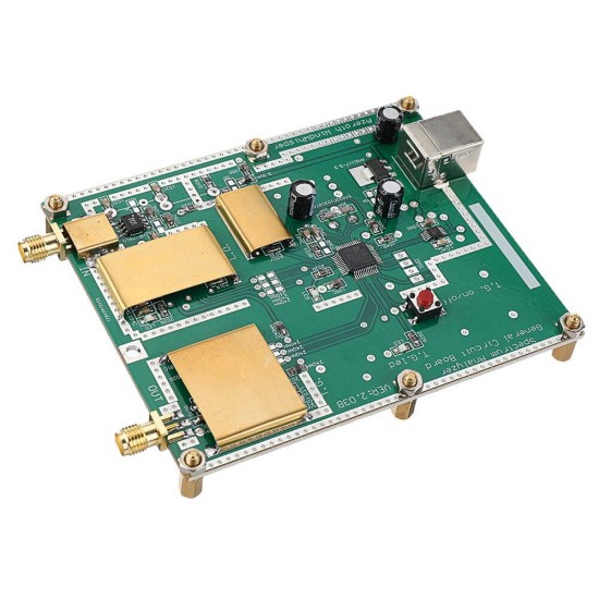 Simple Analyzer D6 with Tracking Source T.G. V2.02 Simple Signal Source RF Frequency Domain Analysis Tool Simple Analyzer D6 with Tracking Source T.G. V2.02 Simple Signal Source RF Frequency Domain Analysis Tool