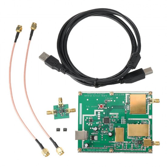 Simple Analyzer D6 with Tracking Source T.G. V2.02 Simple Signal Source RF Frequency Domain Analysis Tool Simple Analyzer D6 with Tracking Source T.G. V2.02 Simple Signal Source RF Frequency Domain Analysis Tool