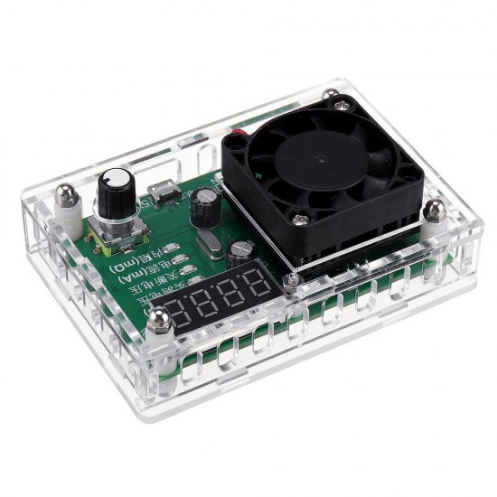 TEC-06 Battery Capacity Testing 16W Electronic Load Tester with Case for Mobile Power Tester LED Display with Fan Cable Online Draw Discharge Curve TEC-06 Battery Capacity Testing 16W Electronic Load Tester with Case for Mobile Power Tester LED Display with Fan Cable Online Draw Discharge Curve
