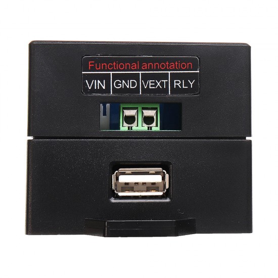 VAT1030 Wireless DC Voltmeter Current Tester Watt Measurement Digital Display Electric Garage Meter With Temperature Sensor