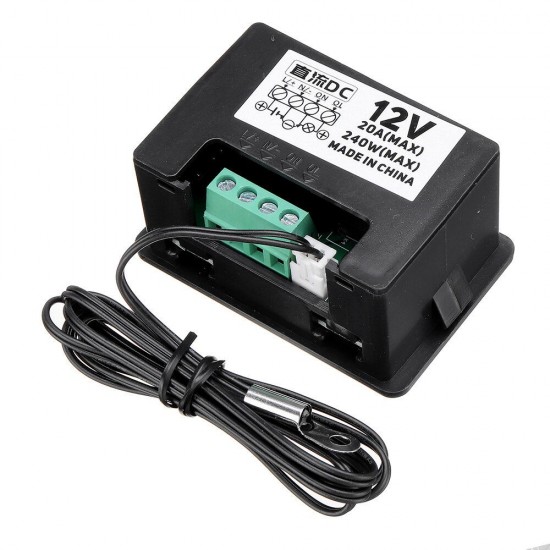 W2310 10A 12V 24V 220VAC Digital LED Temperature Controller for Incubator Thermostat NTC Sensor Microcomputer Thermoregulator W2310 10A 12V 24V 220VAC Digital LED Temperature Controller for Incubator Thermostat NTC Sensor Microcomputer Thermoregulator