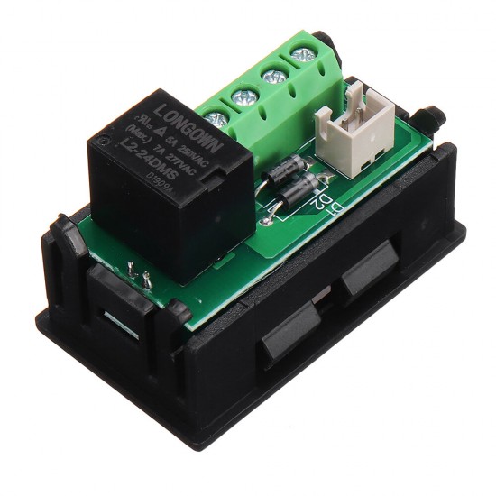 W3018 Digital Temperature Controller Miniature Embedded Digital Temperature Controller Switch 0.1°12V/24V