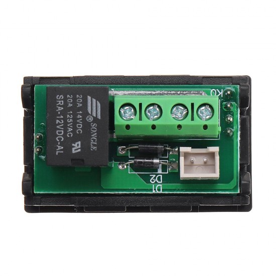 W3018 Digital Temperature Controller Miniature Embedded Digital Temperature Controller Switch 0.1°12V/24V