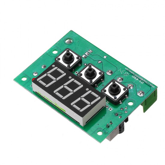 XH-W1601 DC12V Temperature Controller Temperature Control Board Semiconductor Refrigeration PID Heating With Display