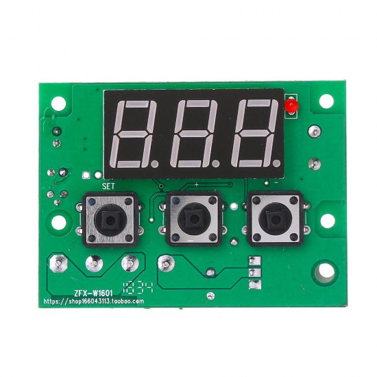 XH-W1601 DC12V Temperature Controller Temperature Control Board Semiconductor Refrigeration PID Heating With Display