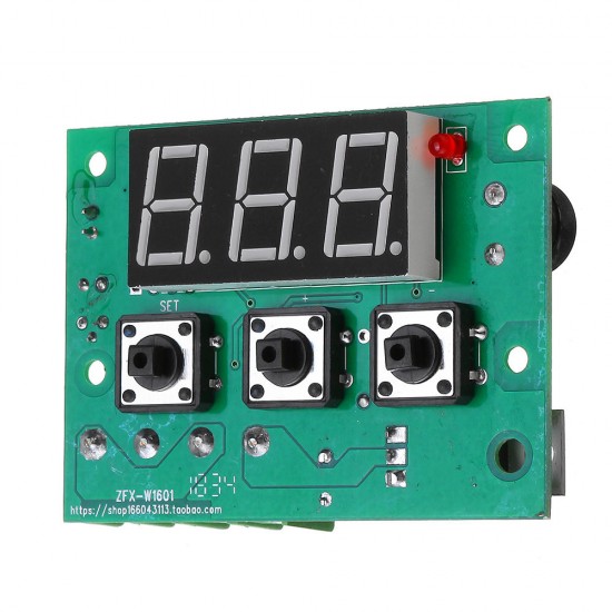 XH-W1601 DC12V Temperature Controller Temperature Control Board Semiconductor Refrigeration PID Heating With Display