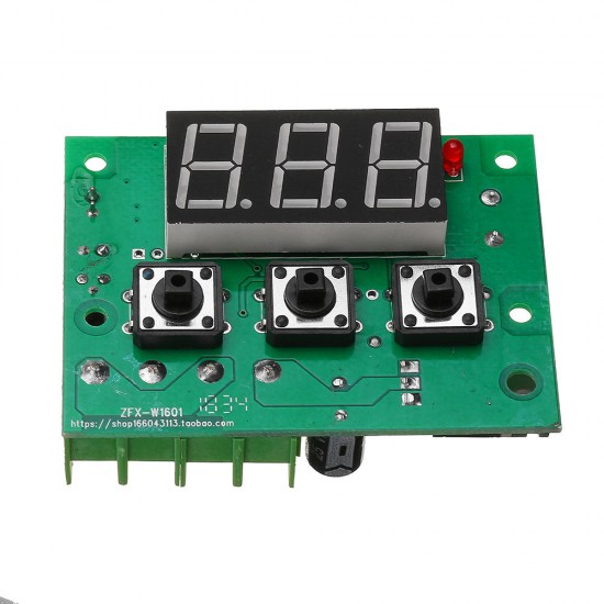 XH-W1601 DC12V Temperature Controller Temperature Control Board Semiconductor Refrigeration PID Heating With Display