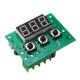 XH-W1601 DC12V Temperature Controller Temperature Control Board Semiconductor Refrigeration PID Heating With Display