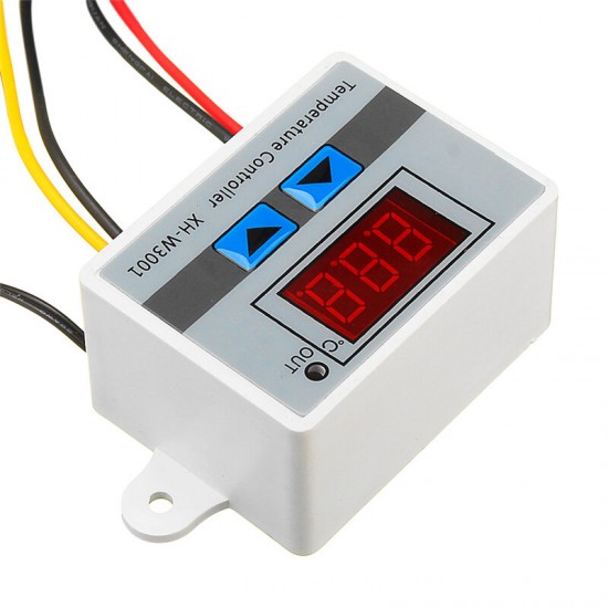 XH-W3001 AC220V Microcomputer Digital Temperature Controller Thermostat Temperature Control Switch With Display XH-W3001 AC220V Microcomputer Digital Temperature Controller Thermostat Temperature Control Switch With Display