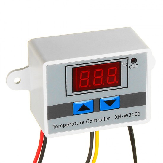 XH-W3001 AC220V Microcomputer Digital Temperature Controller Thermostat Temperature Control Switch With Display XH-W3001 AC220V Microcomputer Digital Temperature Controller Thermostat Temperature Control Switch With Display