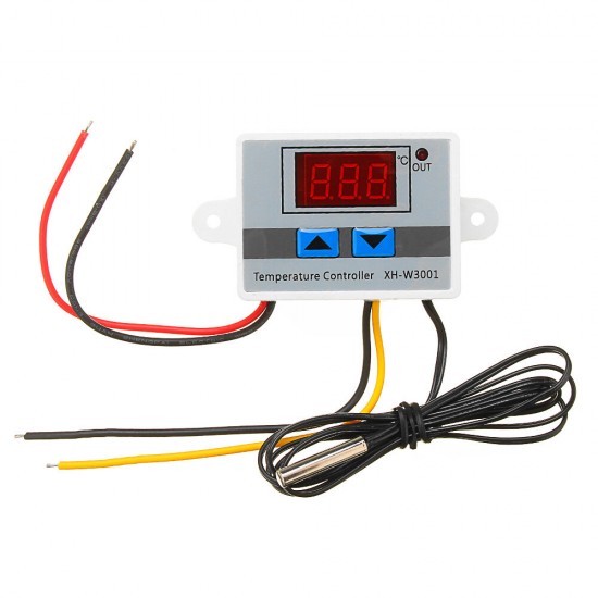 XH-W3001 AC220V Microcomputer Digital Temperature Controller Thermostat Temperature Control Switch With Display XH-W3001 AC220V Microcomputer Digital Temperature Controller Thermostat Temperature Control Switch With Display