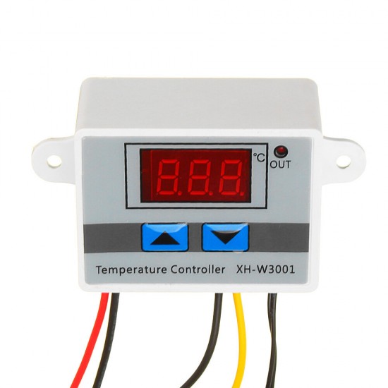XH-W3001 AC220V Microcomputer Digital Temperature Controller Thermostat Temperature Control Switch With Display XH-W3001 AC220V Microcomputer Digital Temperature Controller Thermostat Temperature Control Switch With Display