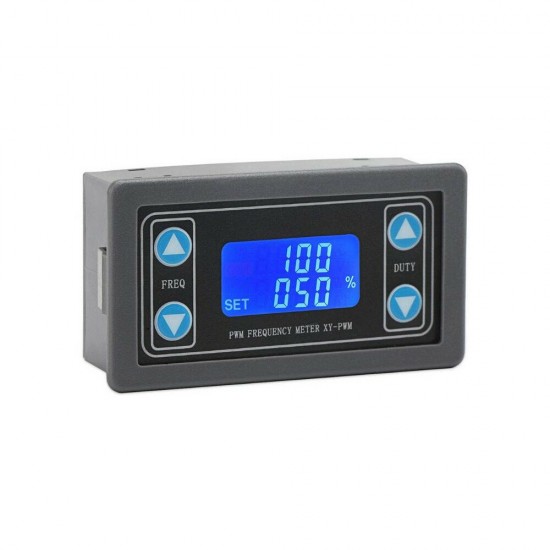 XY-PWM DC3.3-30V 1Hz~150KHz Digital Display Wave Rectangular Wave Pulse Signal Generator Duty Cycle Regulator