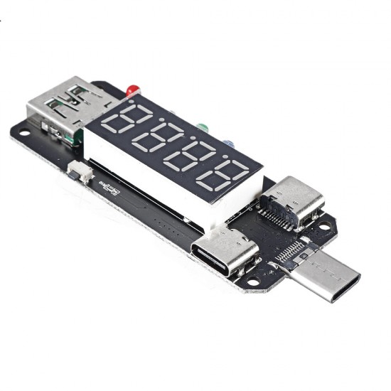 XY-WPDT USB Charging Trigger Charger Voltmeter Ammeter 5V/9V/12V/15V/20V/PPS PD2.0 PD3.0 Type-C USB Decoy Device for PD Charger