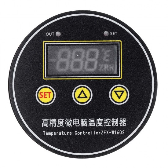 ZFX-W1602 Adjustable Thermostat Switch with Digital Display Intelligent Temperature Controller High-Precision Incubator ZFX-W1602 Adjustable Thermostat Switch with Digital Display Intelligent Temperature Controller High-Precision Incubator