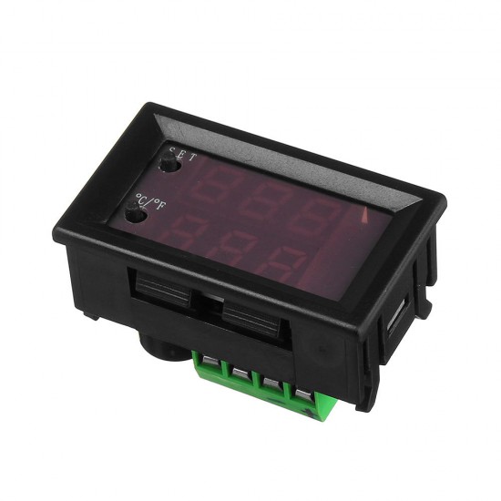 ZFX-W2062 Microcomputer Digital Electronic Temperature Controller Fahrenheit Celsius Conversion Adjustable Digital Display