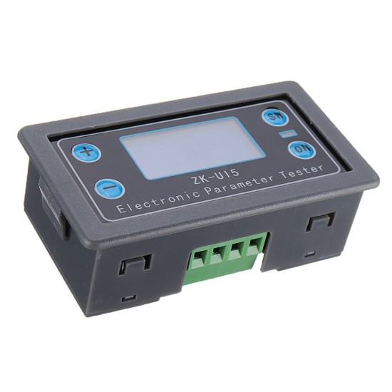 ZK-U15 Voltage and Current Meter Power Capacity Undervoltage and Overvoltage Protection Battery Charge Discharge Control Module