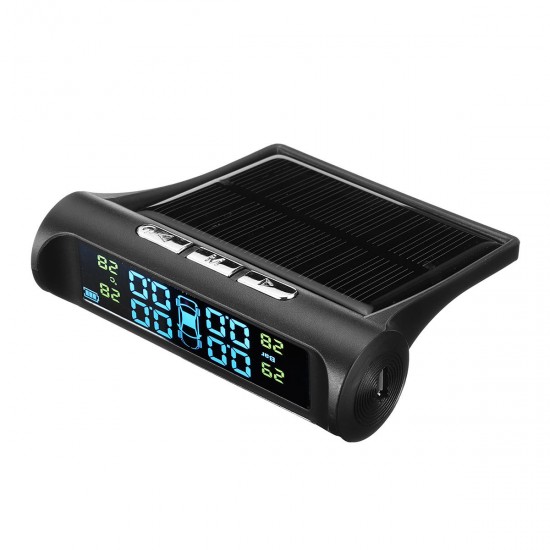 Car Solar Tire Pressure Monitor External Sensor or Internal Sensor