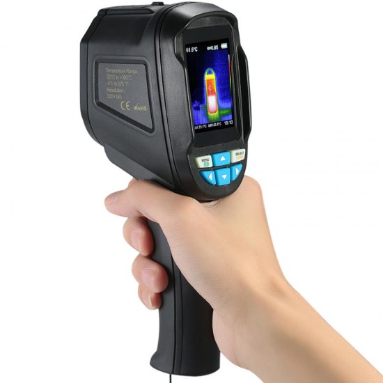 HT-04 220x160 Handheld Infrared Imager Thermal Camera Thermograph Camera Digital Temperature Tester