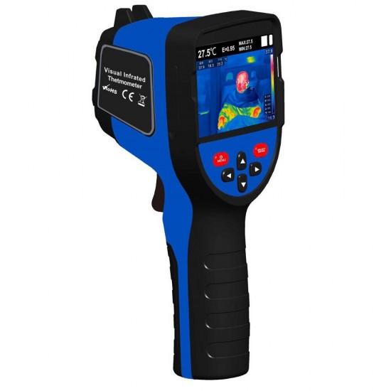 IR-895 Handheld 3.5'' 160 x 120 Infrared Thermal Imager -20 ~ 450°C Temperature Imaging Camera Detector 300000 Pixels Visual Image Resolution