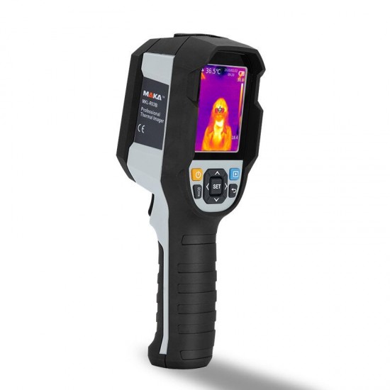 R03B 2.8inch Infrared Thermal Imaging Camera Automatic Temperature Measurement Digital Thermal Imager 30~45°160x120 IR Image Resolution