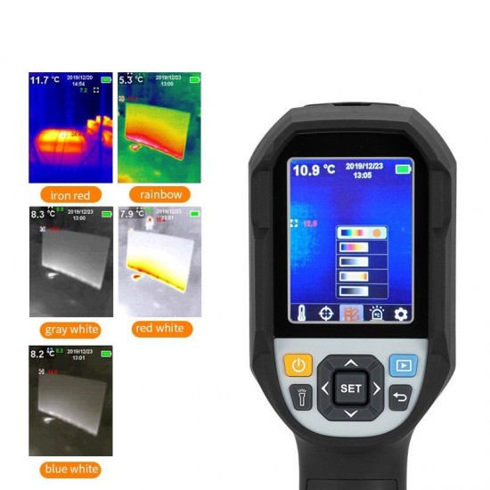 MKLR03A Handheld Digital HD Thermal Imager Temperature Sensor IR Imaging IR Resolution 19,200 Pixels MKLR03A Handheld Digital HD Thermal Imager Temperature Sensor IR Imaging IR Resolution 19,200 Pixels