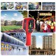 Professional Thermal Imager IR Resolution 80*60 Infrared Thermal Imaging Camera 30°45°86°113° TIC Handheld Infrared Camera Thermographic Camera with High Temperature Buzzer Alarm