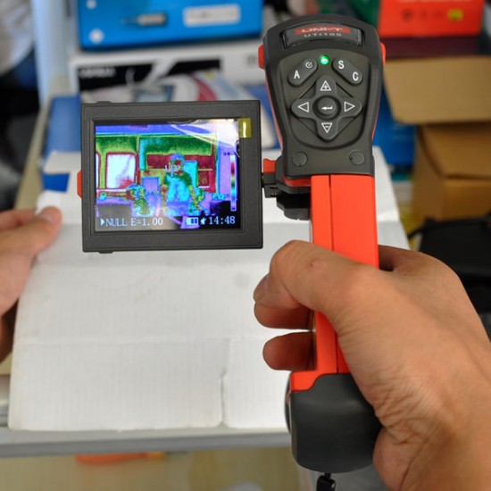 UTi160A Handheld 2.5inch TFT LCD Infrared Thermal Imager Camera Visual Infrared Thermometer