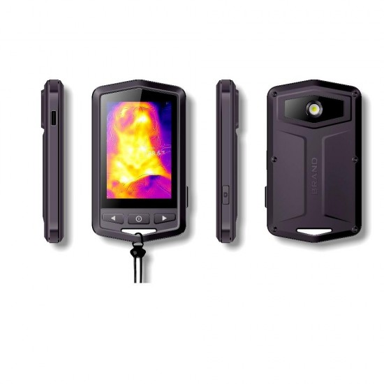 XE-P1 Portable Infrared Thermal Imager 3.5-inch Sensor Resolution 80*60 Infared Imaging Camera -20 ~ 150°