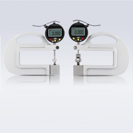 0-10mm 0.001mm High Accuracy Digital Micron Thickness Gauge with Roller Insert Computer PLC Connectable